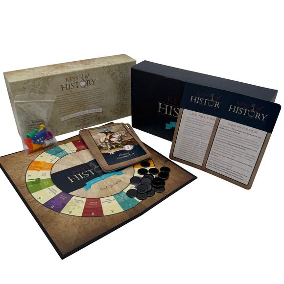 Keys Of History Year 1 History Course Educational Game The Good & The Beautiful - Picture 1 of 7